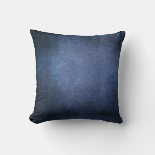 Coussin Arrière - plan de Grunge Ombre foncée - Bleu