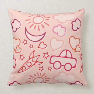 Coussin arrière - plan de jouet