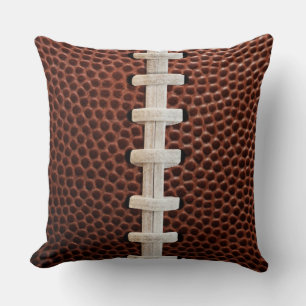 Coussin Arrière - plan de texture de lacets de football