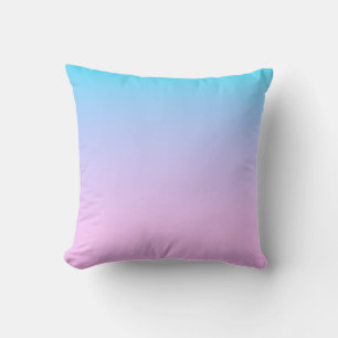 Coussin Arrière - plan dégradé bleu et rose