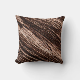 Coussin Arrière - plan en bois ancien brun obsolète. âgé,