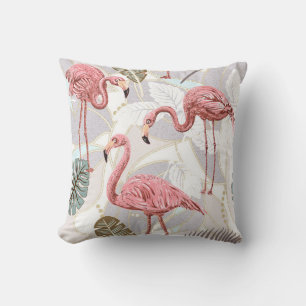 Coussin Arrière - plan fleuri vintage sans couture avec fl