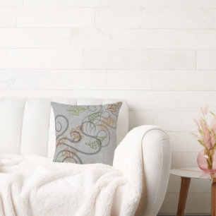 Coussin Arrière - plan gris automne