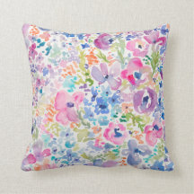 Arrière - plan mignon de fleur d'aquarelle