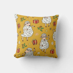 Coussin arrière - plan mouton vintage