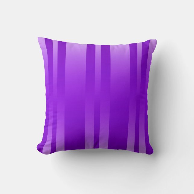 Coussin Arrière - plan Purple Stripes (Recto)