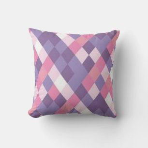 Coussin Arrière - plan rose Et Purpal