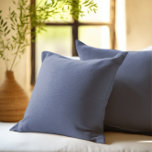 Coussin Arrière - plan simple personnalisé Blue Nova<br><div class="desc">Découvrez Blue Nova,  la couleur de l'année 2024. Ce bleu captivant,  accompagné d'une touche de gris,  crée une atmosphère sereine mais sophistiquée,  ce qui en fait un choix parfait pour n'importe quel espace. Découvrez l'élégance apaisante de Blue Nova et transformez votre environnement.</div>
