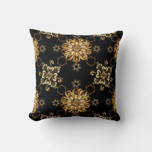 Coussin Arrière - plan vintage classique. Orient tradition