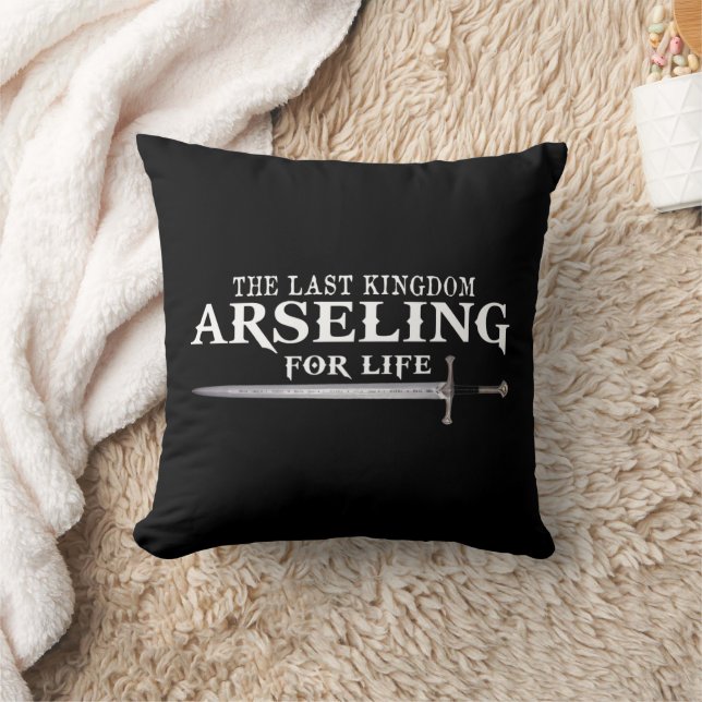 Coussin Arselfor Life - Drôle de dire Roi pour son armée (Couverture)
