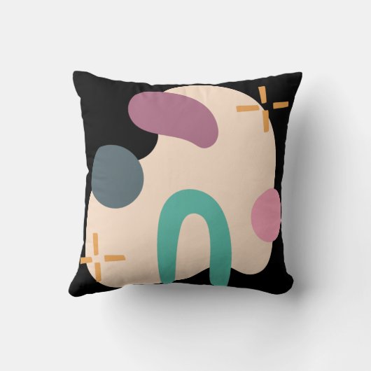 Coussin Art Abstrait (Verso)