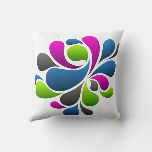 Coussin Art Abstrait (Verso)