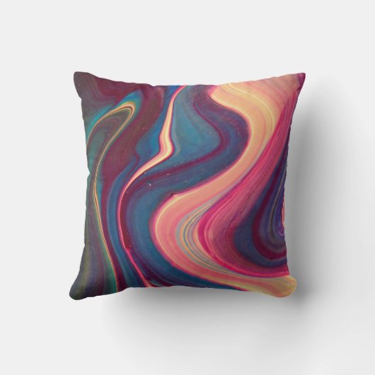 Coussin Art abstrait (Verso)