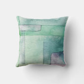 Coussin Art abstrait aquarelle (Verso)