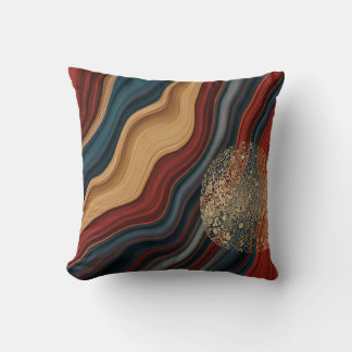 Coussin Art Abstrait audacieux