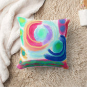 Coussin Art Abstrait coloré (Couverture)