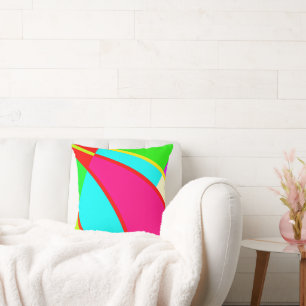 Coussin Art Abstrait coloré