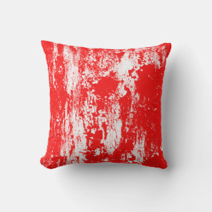 Coussin Art abstrait grunge illustration effet de brosse à