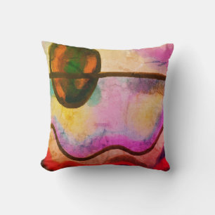 Coussin Art Abstrait original