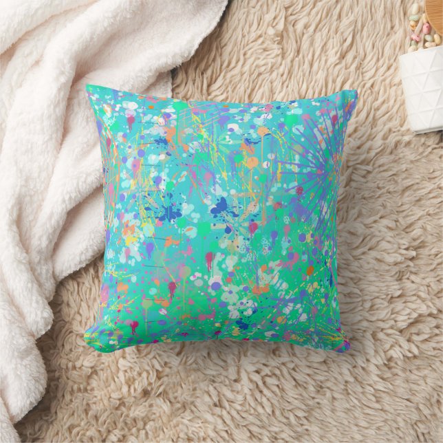 Coussin Art abstrait : Petites créatures marines  (Couverture)