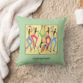 Coussin Art africain, Danse acrobatique (Couverture)