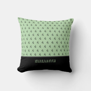 Coussin Art africain, Danse Festival, Vert