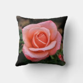 Coussin Art botanique romantique Rose Imprimer (Verso)