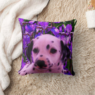 Coussin Art chiot dalmate