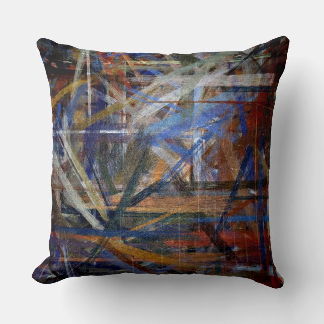 Coussin Art couleur Abstrait #55 (Recto)