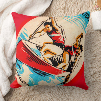 Coussin Art de la couverture de la boîte de réception du m