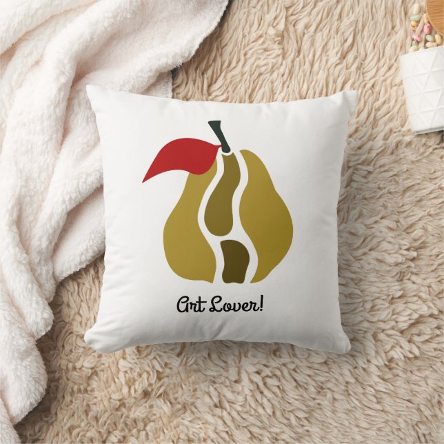Coussin Art de la division de la poire (Couverture)