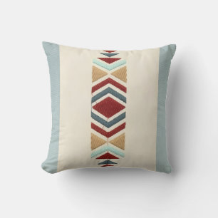 Coussin Art de motif de broderie géométrique marocain pers