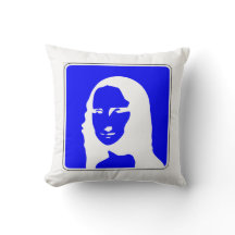 Art de panneau routier informatif Mona Lisa