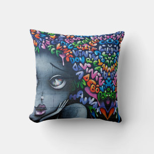 Coussin Art de rue