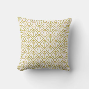 Coussin Art déco arrière - plan.art, déco, motif, design g
