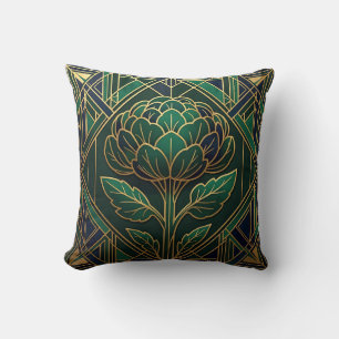 Coussin Art Déco Artichaut