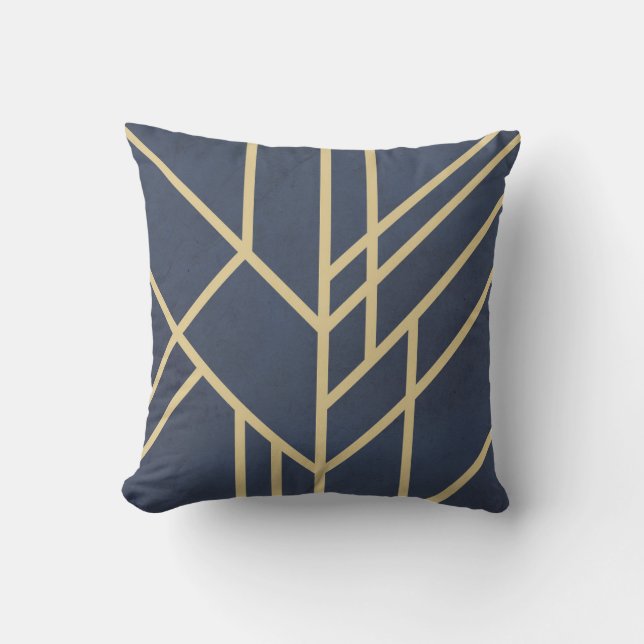 Coussin Art deco design (Recto)