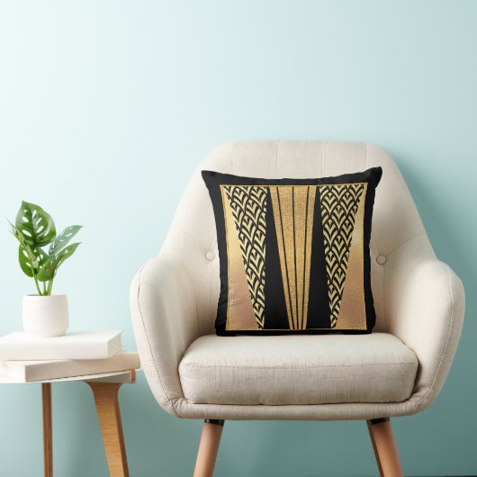 Coussin Art déco élégant (Chaise)