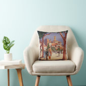 Coussin Art d'été vintage Grasse (Chaise)
