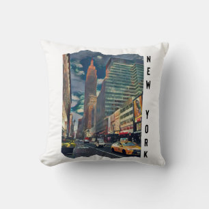 Coussin Art esthétique de New York