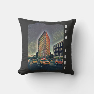 Coussin Art esthétique de New York