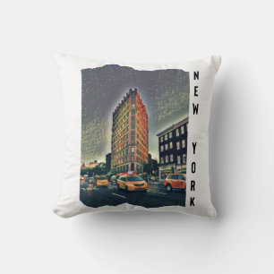 Coussin Art esthétique de New York