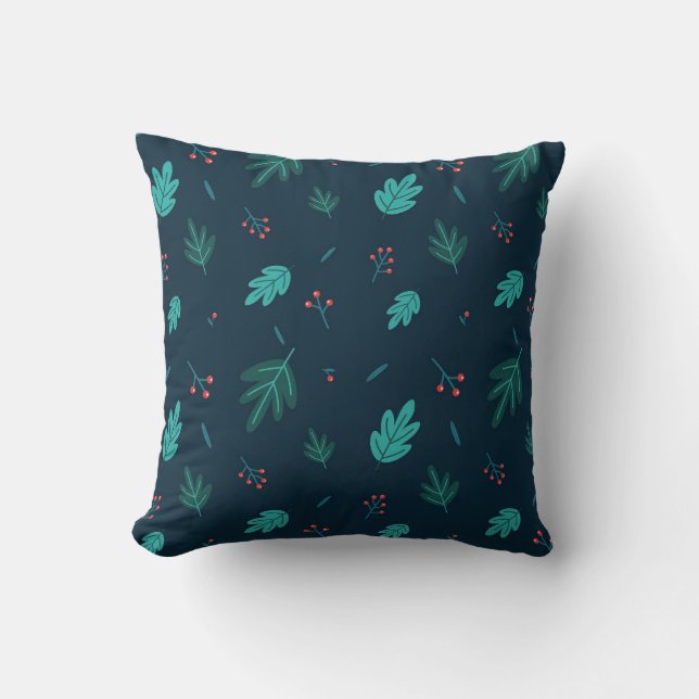 Coussin Art feuille (Recto)