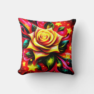 Coussin Art floral