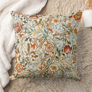 Coussin Art floral acanthus vintage de William Morris