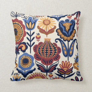 Coussin Art folklorique