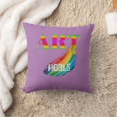 Coussin "Art Heals" (Couverture)