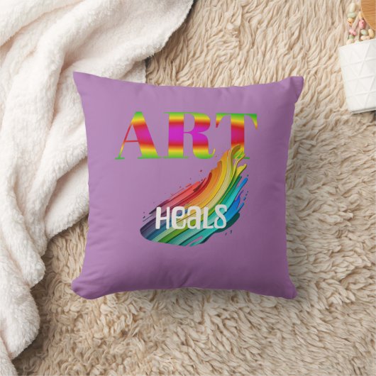 Coussin "Art Heals" (Couverture)