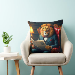 Coussin Art Lion