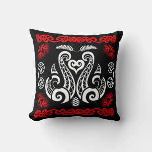 Coussin Art Māori de Nouvelle-Zélande